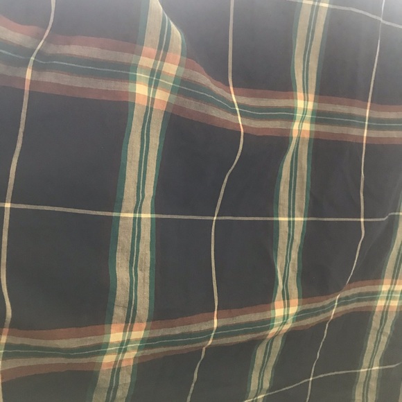 Madewell ex boyfriend plaid shirt - Picture 6 of 7